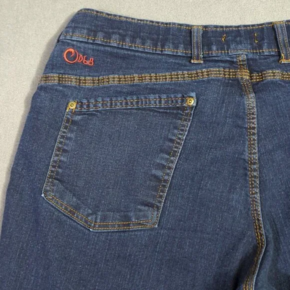 Origin Jeans Men's 36x36 Fits 36x34 Blue Delta 68 Flex Legit Fit Straight Flex